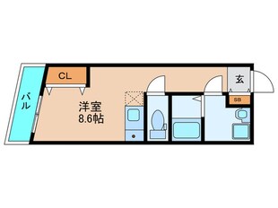 仮)渚元町新築アパートの物件間取画像